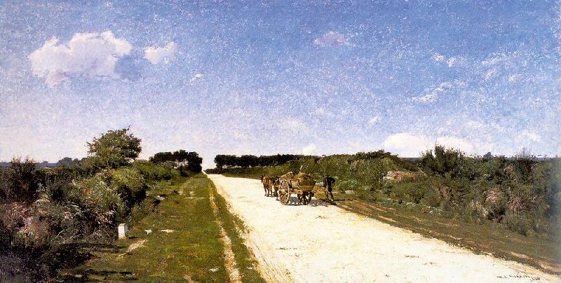 Picknell, William Lamb Road to Concarneau Sweden oil painting art